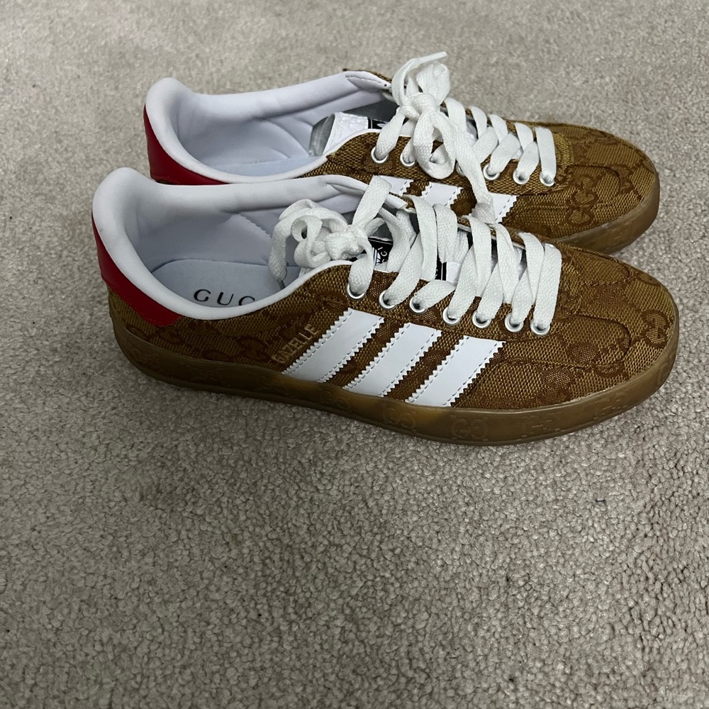 Gucci X Addidas Gazelle sneakers